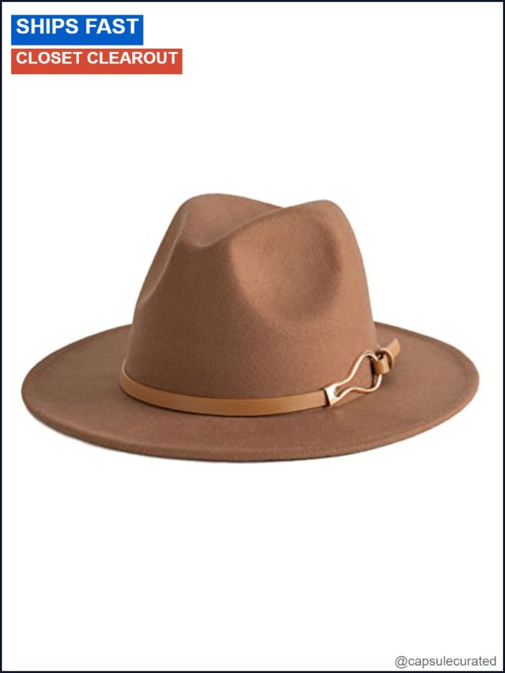 Wide Brim Fedora Floppy Panama Hat Cotton Polyester Adjustable
